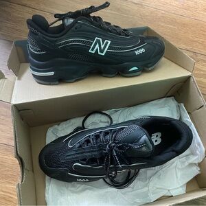 New Balance 1000 Classic Black and White Shoes